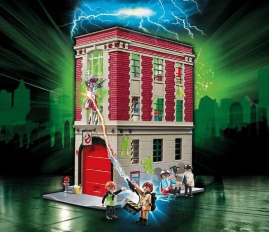 Playmobil Ghostbusters Firehouse HQ