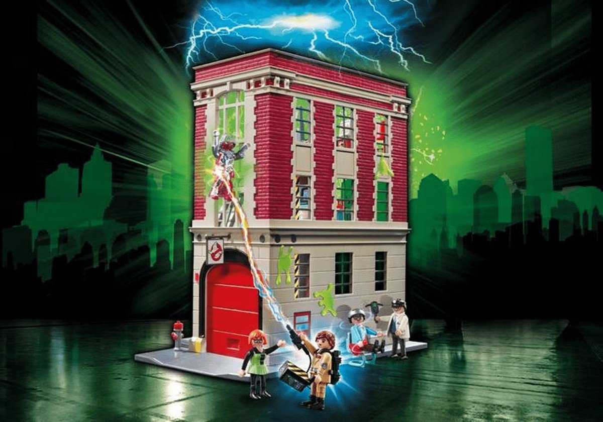 Toy Review: Ghostbusters Firehouse by Playmobil - HorrorGeekLife