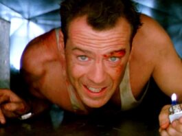 Bruce Willis in Die Hard