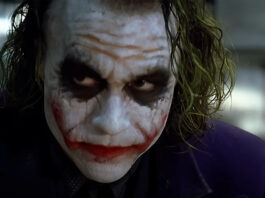 Heath Ledger as Joker in The Dark Knight