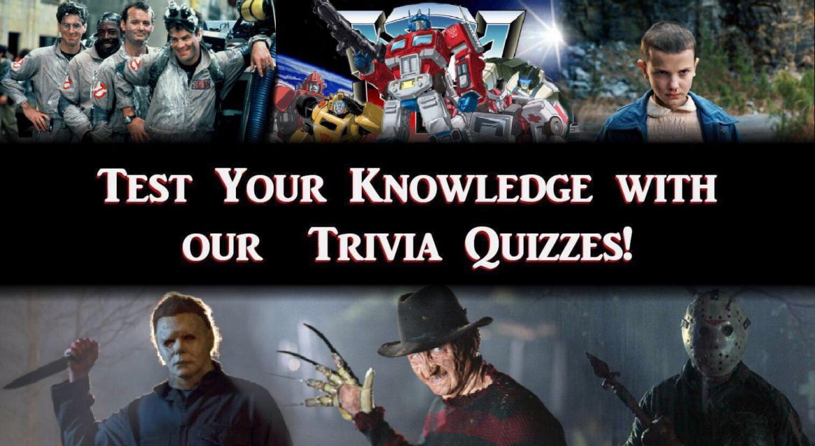 Friday The 13th and Nightmare On Elm Street Killer Trivia Game for