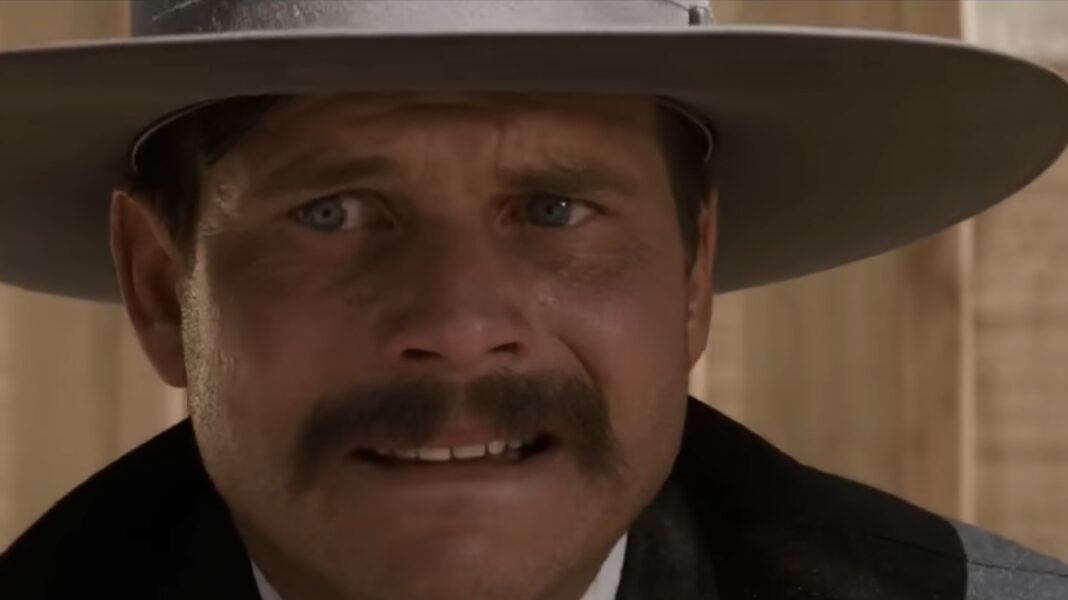 Tombstone Starring Bill Paxton as Morgan Earp