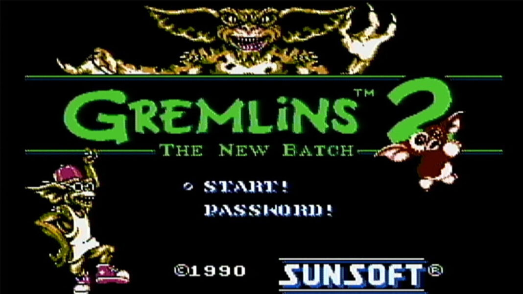 Gremlins 2 The New Batch Video Game