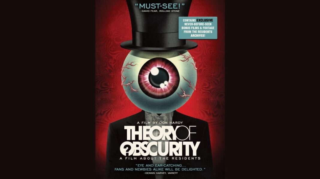 theory of obscurity a film about the residents blu-ray