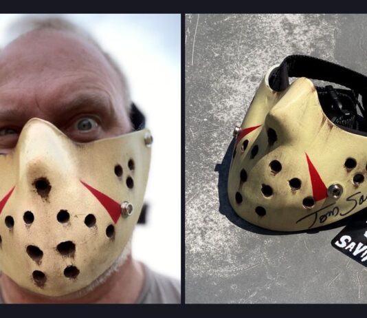 tom savini jason voorhees mask 0