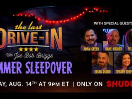 the last drive-in Summer Sleep Over Joe Bob Briggs