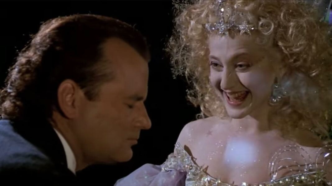 Scrooged 1988 Starring Bill Murray and Carol Kane
