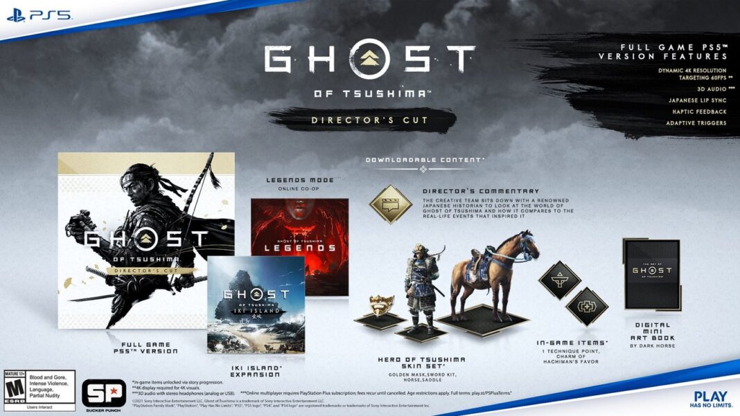 Ghost of Tsushima Director's Cut splash
