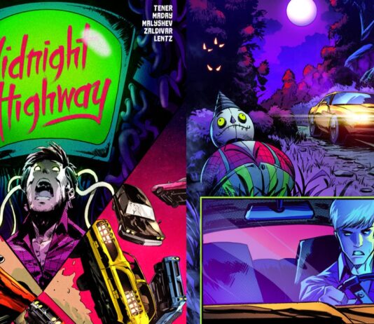 midnight highway comic cover