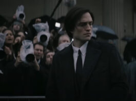 Robert Pattinson as Batman in The Batman (2022)