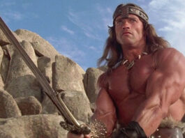 Conan the Barbarian starring Arnold Schwarzenegger
