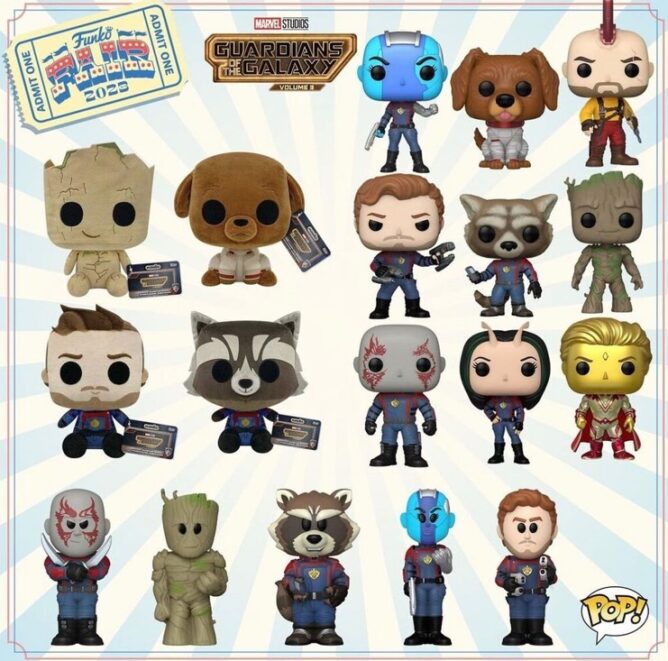 Funko Fair 2023 Guardians of the Galaxy Vol. 3
