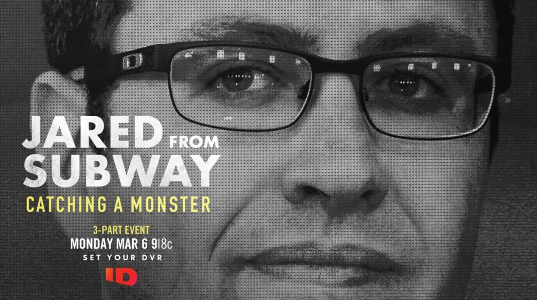 Jared from Subway Catching a Monster