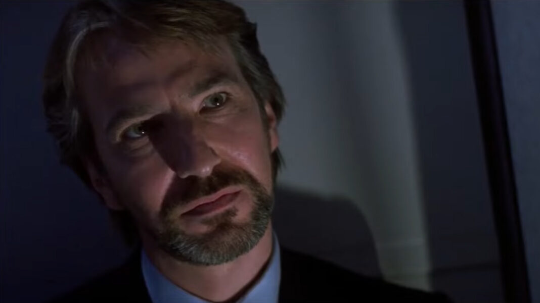 Die Hard - Alan Rickman as Hans Gruber
