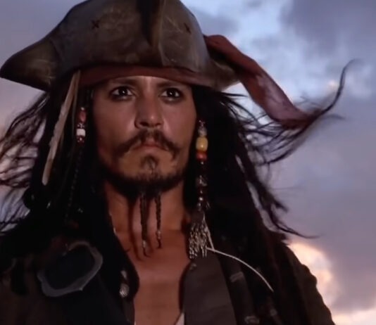 Pirates of the Caribbean: The Curse of the Black Pearl - Johnny Depp as Jack Sparrow: