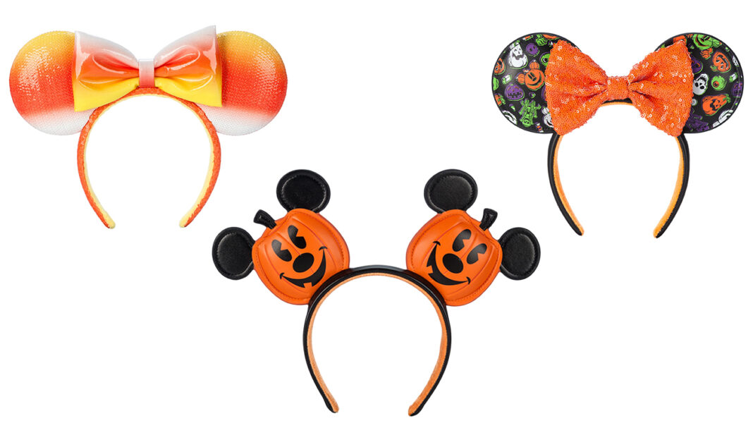 Disney Store's Mickey Mouse Family Halloween Collection - Halloween Mickey & Minnie Ears