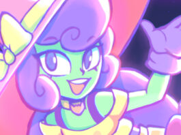 Nat on the cover art for Hazelnut Hex