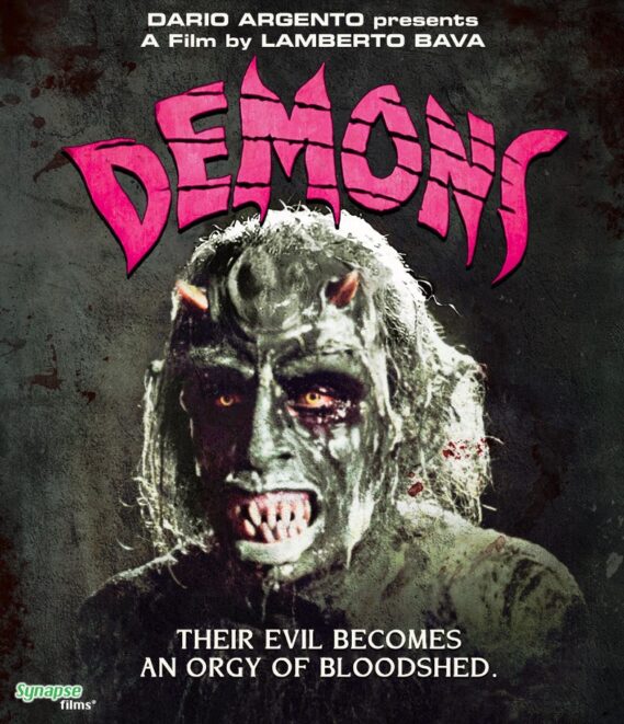 Demons 1985 4K Blu-ray Cover