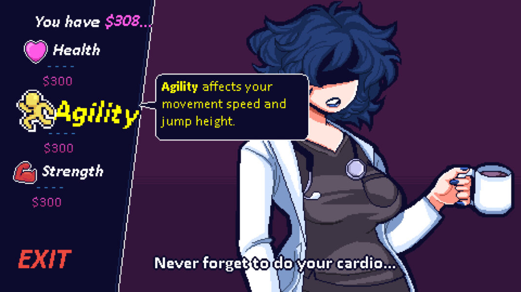 Cordelia selling stat upgrades in Dead Estate