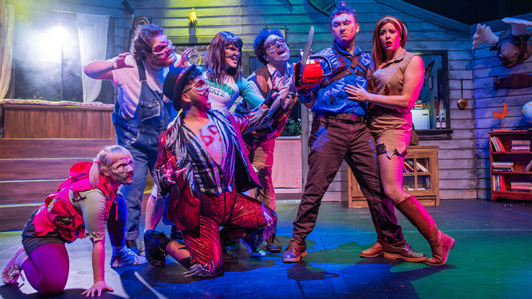 Evil Dead The Musical Set Photo