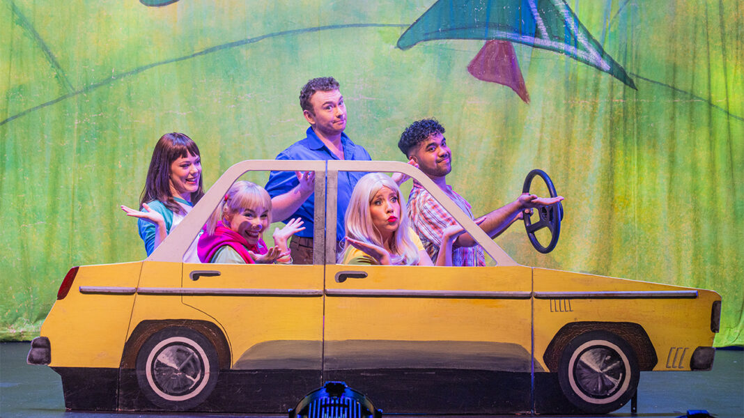 Evil Dead The Musical Set Photo