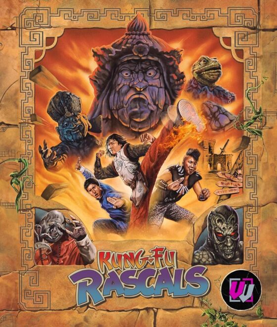 Steve Wang's Kung FU Rascals (1992) Blu-Ray Cover