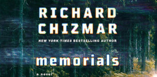 The book cover to Memorials by Richard Chizmar