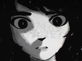 Dakota looking nervous in Unfriendly Friend