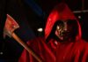 Killer from Fear Street: Prom Queen holding an axe