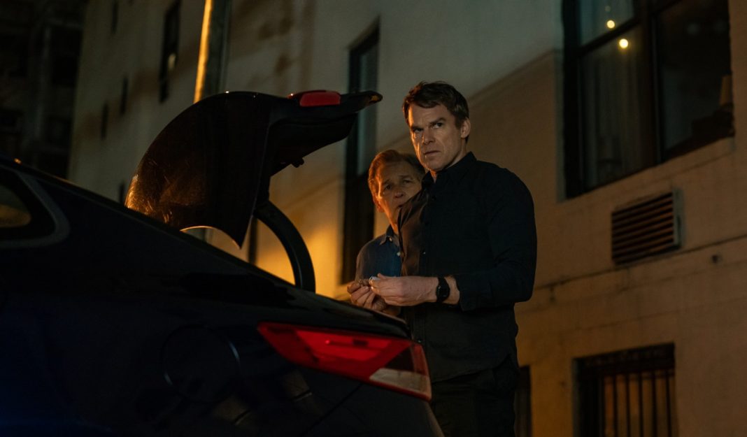 James Remar as Harry Morgan and Michael C. Hall as Dexter Morgan in Dexter Resurrection, episode 5, season 1 James Remar as Harry Morgan and Michael C. Hall as Dexter Morgan in Dexter Resurrection, episode 5, season 1