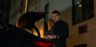 James Remar as Harry Morgan and Michael C. Hall as Dexter Morgan in Dexter Resurrection, episode 5, season 1