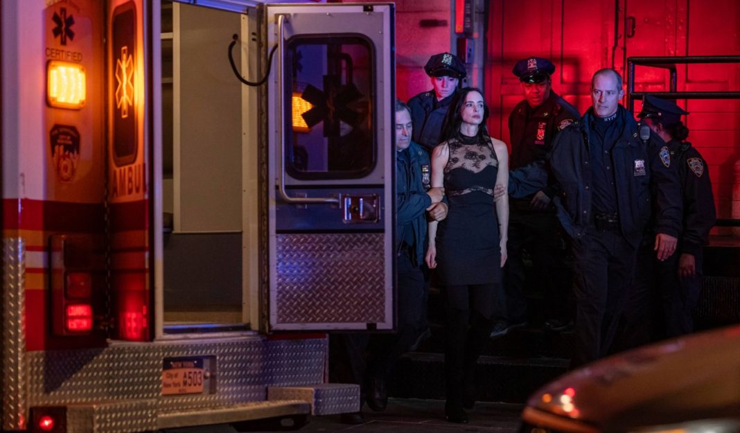 Krysten Ritter as Mia in Dexter Resurrection, episode 5, season 1