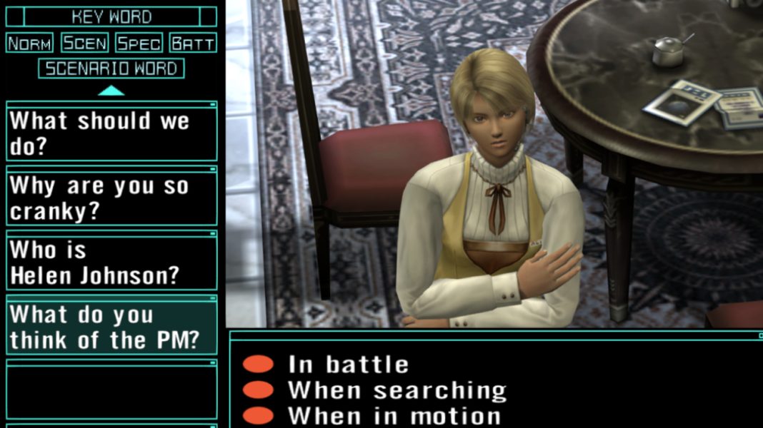 Rio in a consultation in Lifeline (2003)