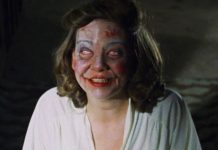 A possessed girl in The Evil Dead (1981)