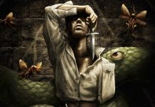 Key art of the hero of Caput Mortum