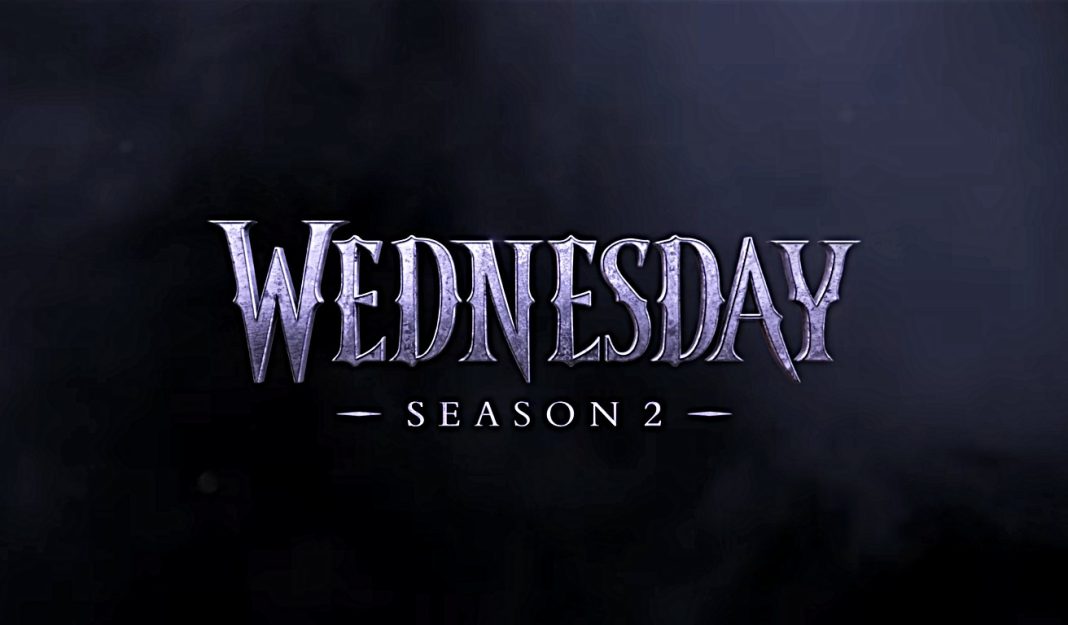 Wednesday Season 2 Title Card Wednesday Season 2 Title Card