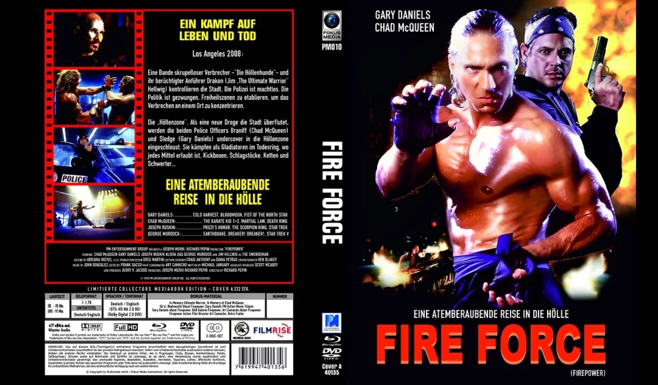 Firepower' (1993) Blu-ray Review: A PM Entertainment Martial Arts