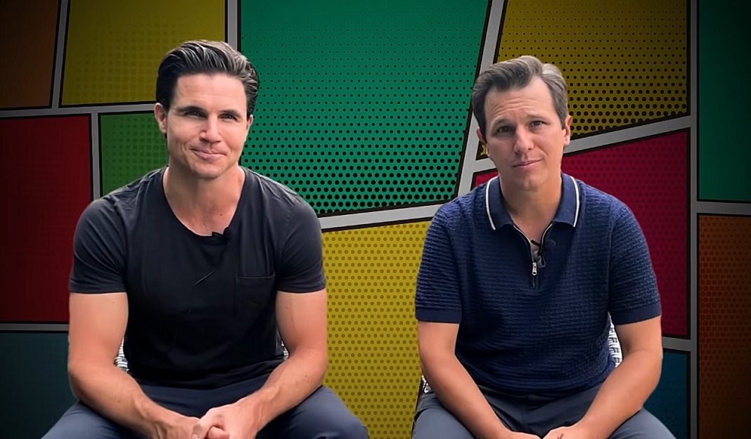 Robbie Amell and Chris Pare for Code 8 Graphic Novel Robbie Amell and Chris Pare for Code 8 Graphic Novel