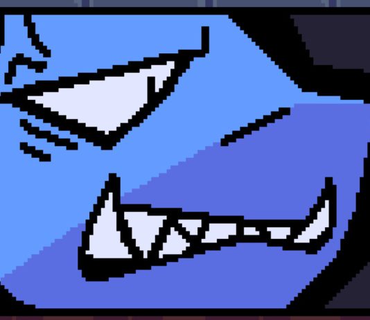 A close-up shot of Biff Steaks in Bottom-Up Beatdown: Hostile Takeover