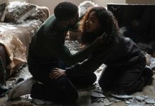 Megalyn Echikunwoke and Mo McRae in Hulu's Stay 1