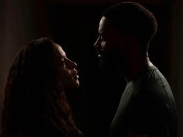 Megalyn Echikunwoke and Mo McRae in Hulu's Stay