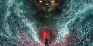 The player facing down a monstrous creature in Total Chaos