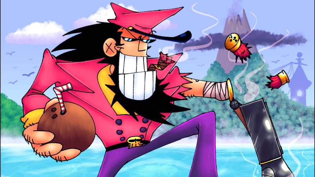 Captain Wayne - Shotgun Arm Reload Wayne reloading his shotgun arm in Captain Wayne