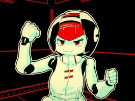 An android talking to the player in The Last Salvage Squad