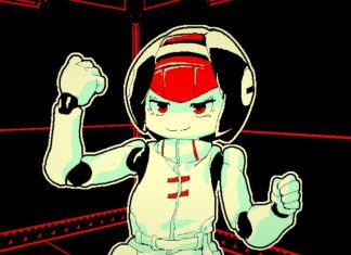 An android talking to the player in The Last Salvage Squad