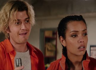 Joe Keery and Georgina Campbell from Cold Storage