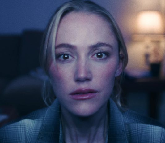 Maika Monroe in Resident Evil Requiem promotional short film