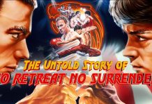 The Untold Story of No Retreat No Surrender Cover- cropped