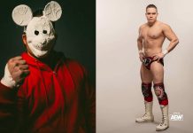 Vinny Pacifico and an image of his character in Mr. Reset