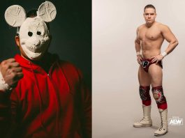 Vinny Pacifico and an image of his character in Mr. Reset